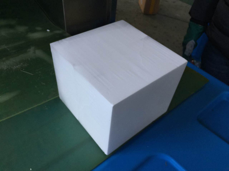 Block ice dimension 145145280mm used for  i³ MicroClean dry ice blasting